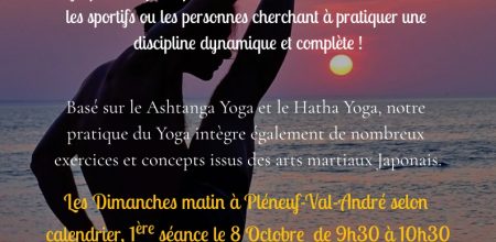 Ateliers Yushin Yoga à Pléneuf-Val-André